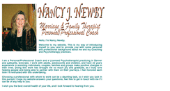 Desktop Screenshot of coachingbynancy.com
