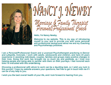 Tablet Screenshot of coachingbynancy.com